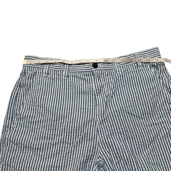 Croft & Barrow Men’s Shorts Navy Blue Striped Size 34 Casual - Picture 4 of 6